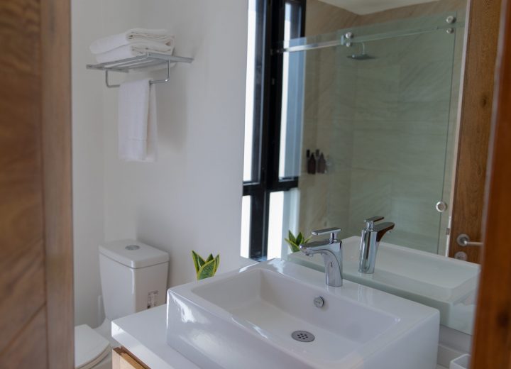 Studio with mountain view