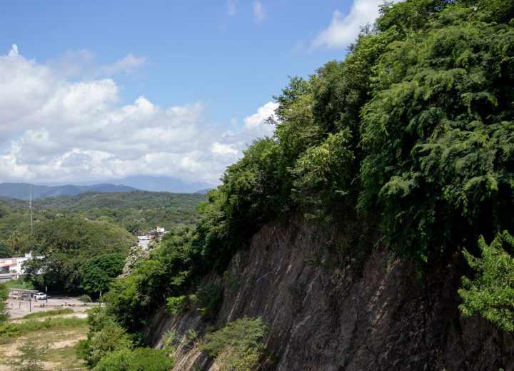 Studio with mountain view