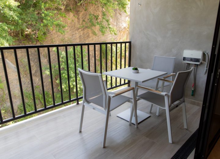 Studio with mountain view